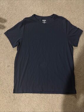 RHONE Men's Navy Short-Sleeve Crew Tee